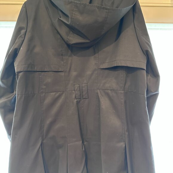 Via spiga water-resistant single breasted trench with hood - Picture 5 of 9